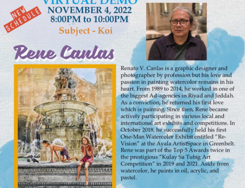 Pagsibol 2022: Rene Canlas, November 4, 8pm