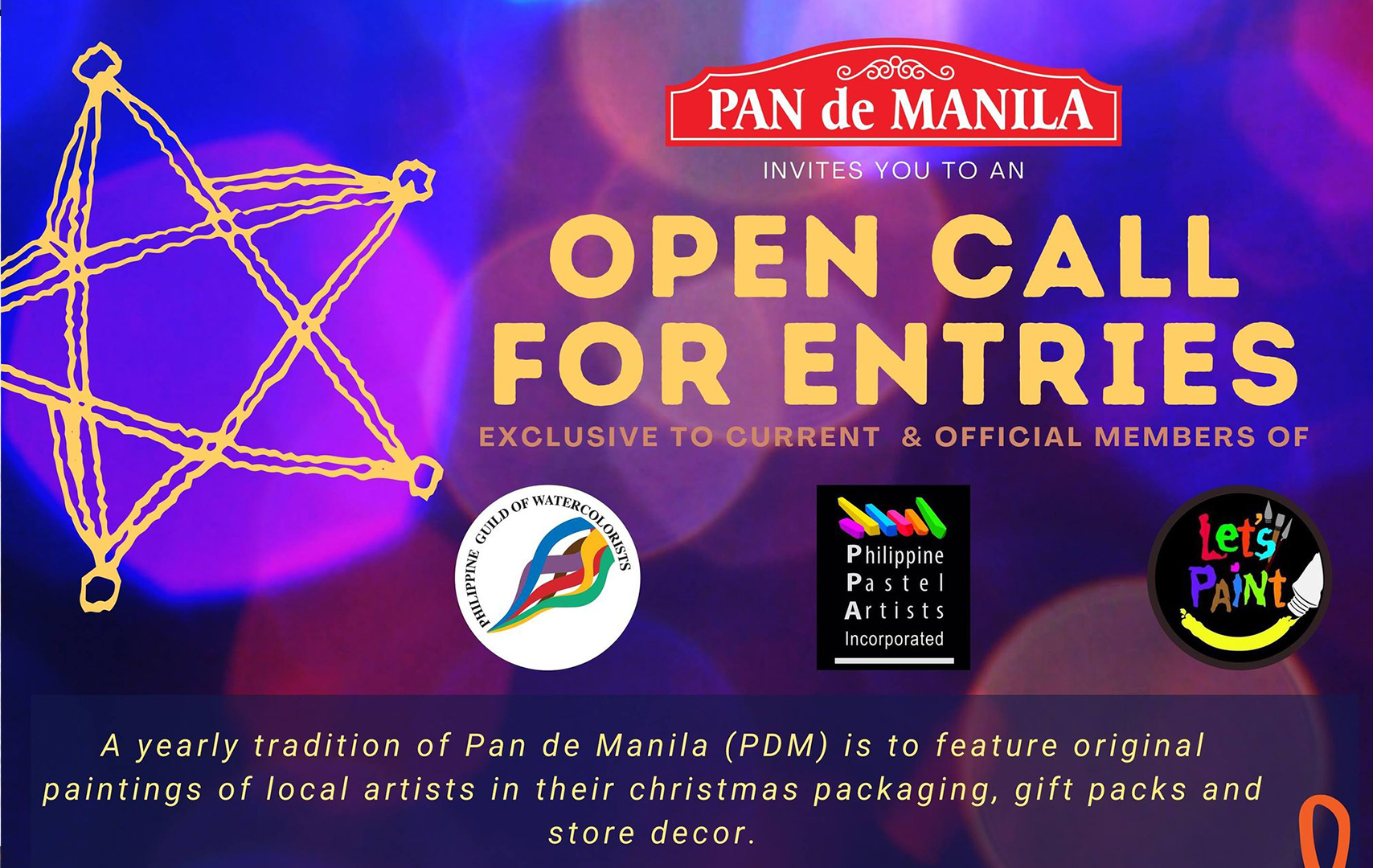 Pan de Manila Art Contest 2021 Philippine Guild of Watercolorists