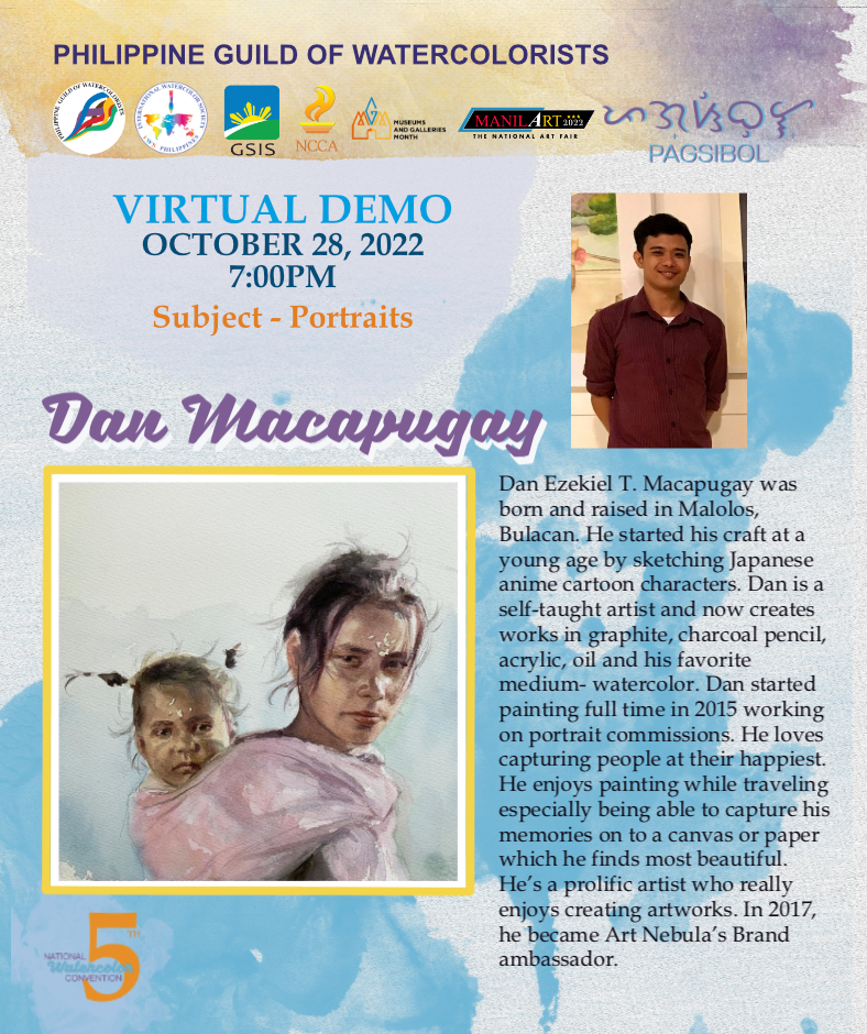 Pagsibol 2022: Dan Macapugay, October 28, 7pm