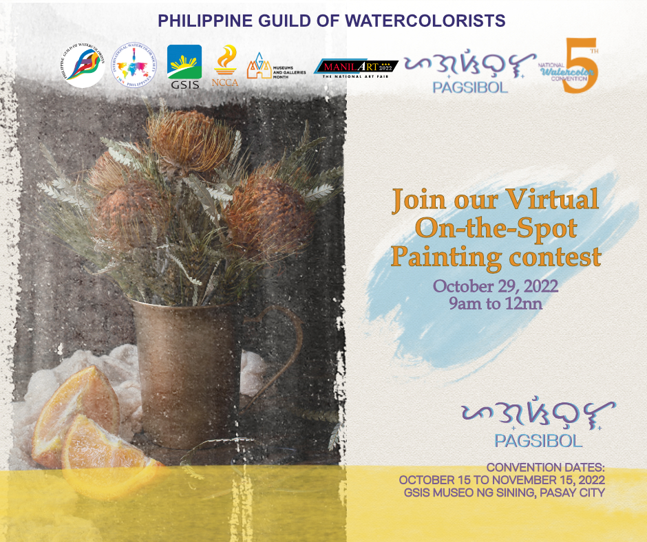 Pagsibol 2022: On the Spot Painting Challenge: Virtual Still Life October 29 9am