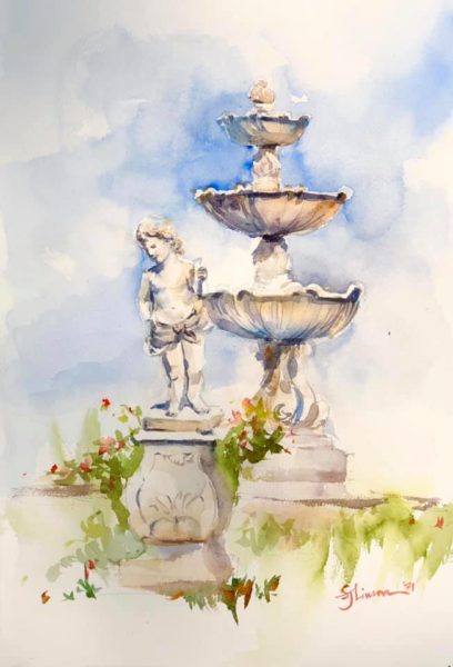 Fountain at Amore